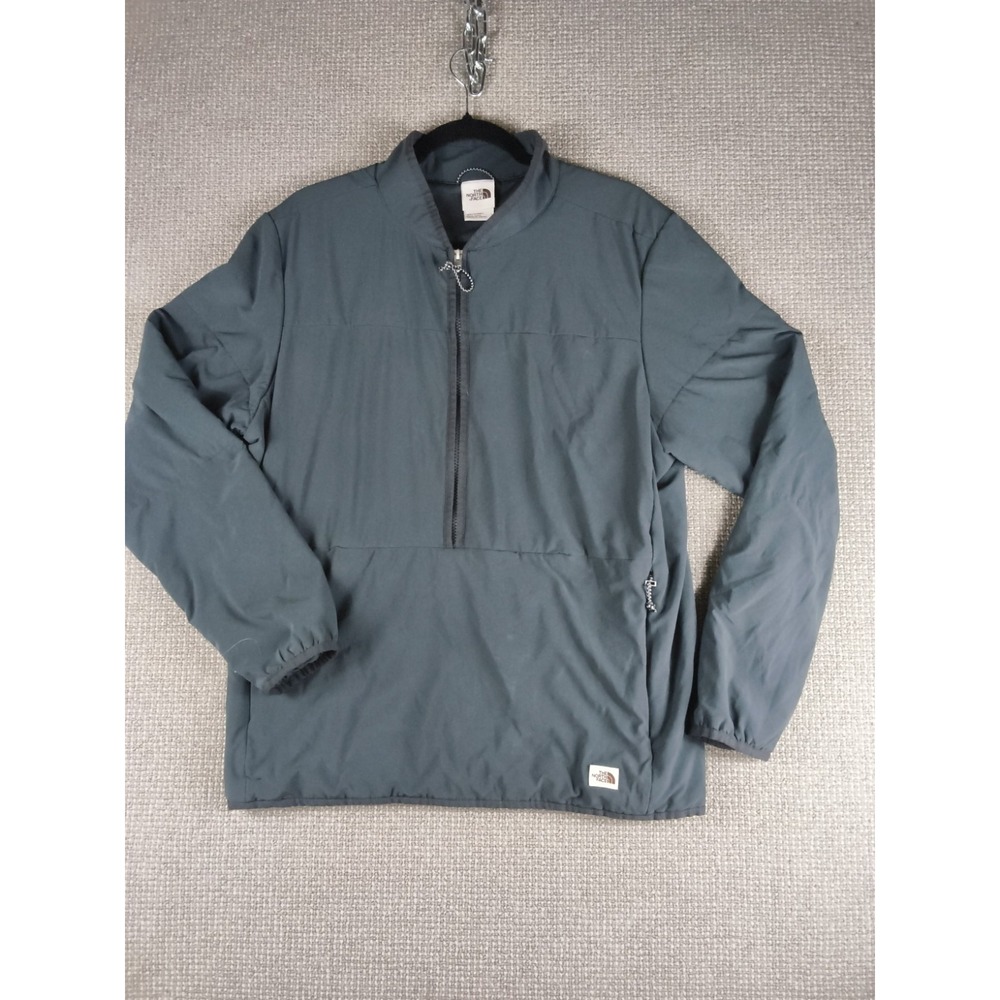 The NORTH Face Mountain Sweatshirt Pullover Men's Gray Half Zip Ventrix Jacket